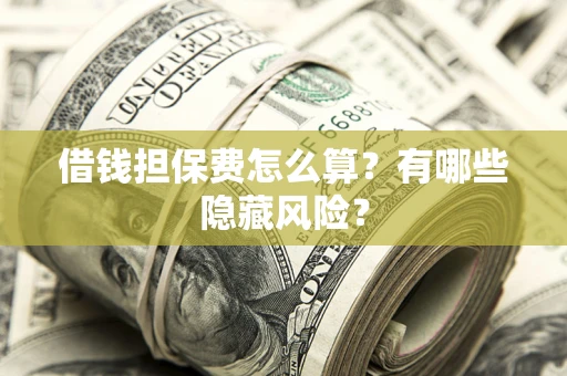 济南借钱担保费怎么算？有哪些隐藏风险？