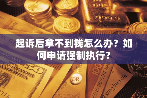 济南起诉后拿不到钱怎么办？如何申请强制执行？