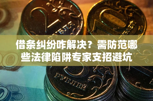 济南借条纠纷咋解决？需防范哪些法律陷阱专家支招避坑