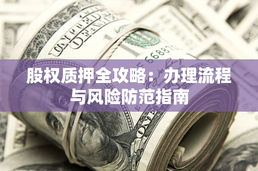 济南股权质押全攻略：办理流程与风险防范指南
