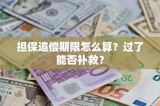 济南担保追偿期限怎么算？过了能否补救？